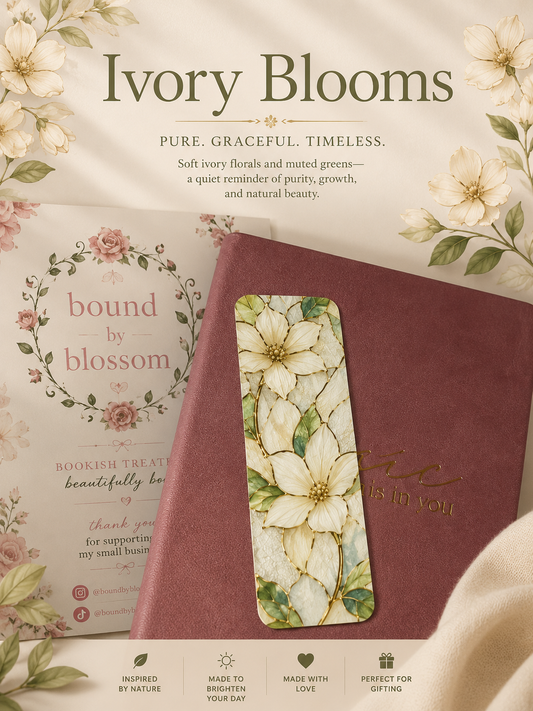 Bookmark - Stained Floral