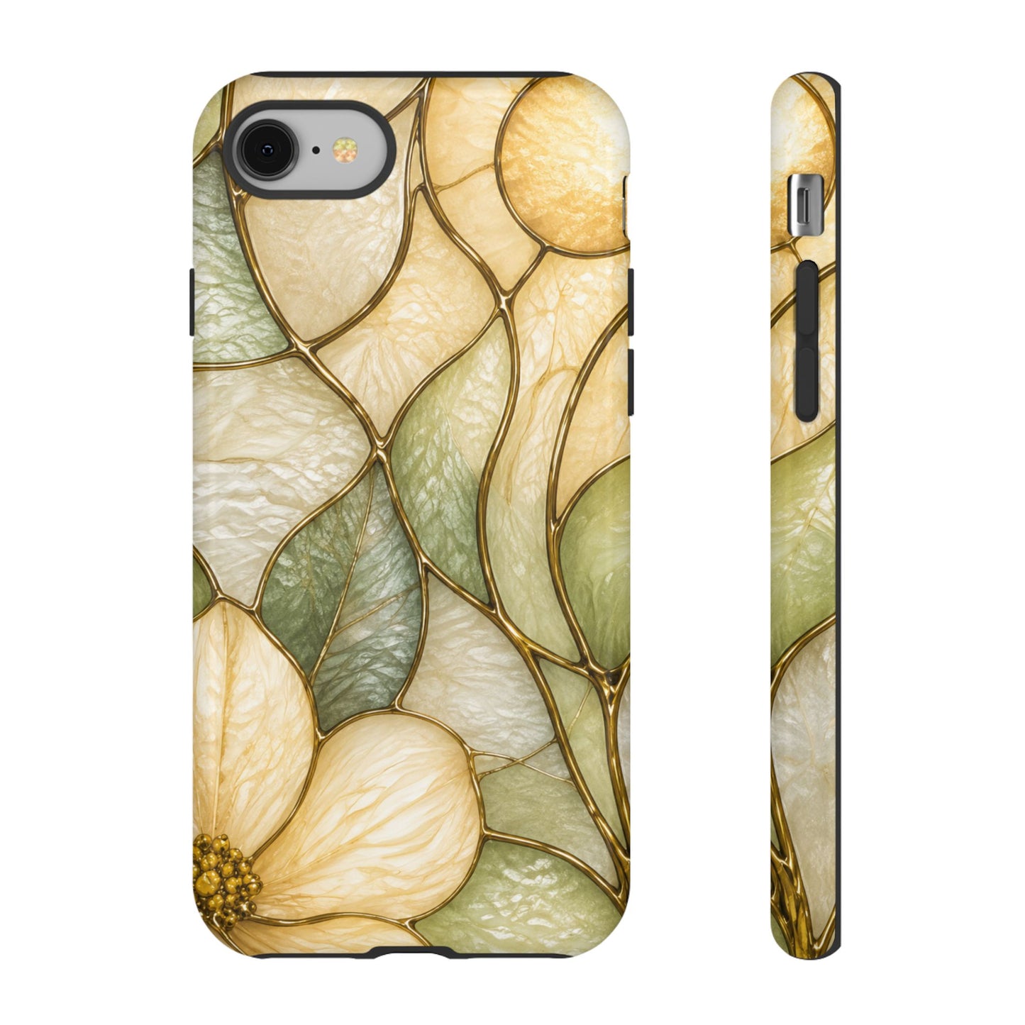 Sage & Sun Floral Stained Glass Tough Phone Case — Floral Protection