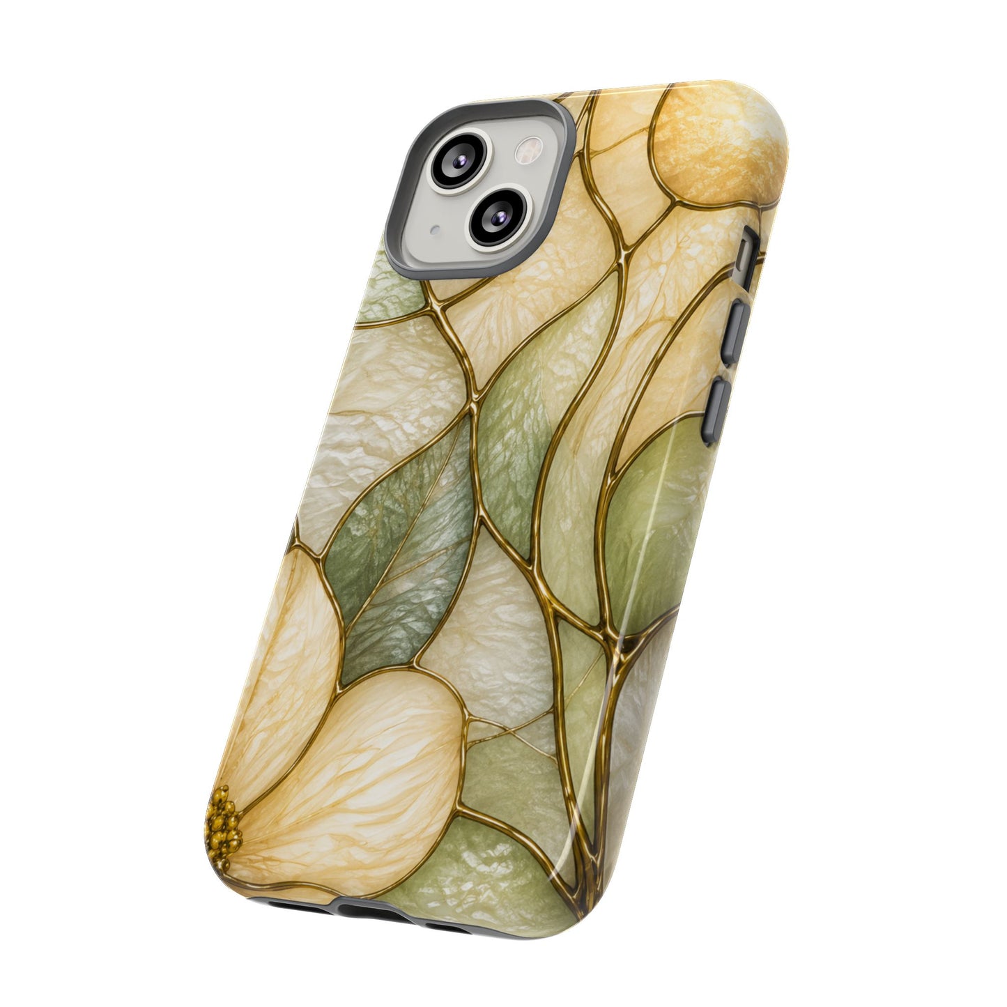 Sage & Sun Floral Stained Glass Tough Phone Case — Floral Protection
