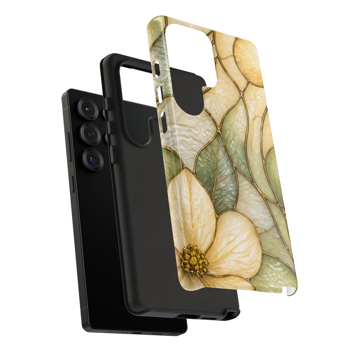 Sage & Sun Floral Stained Glass Tough Phone Case — Floral Protection