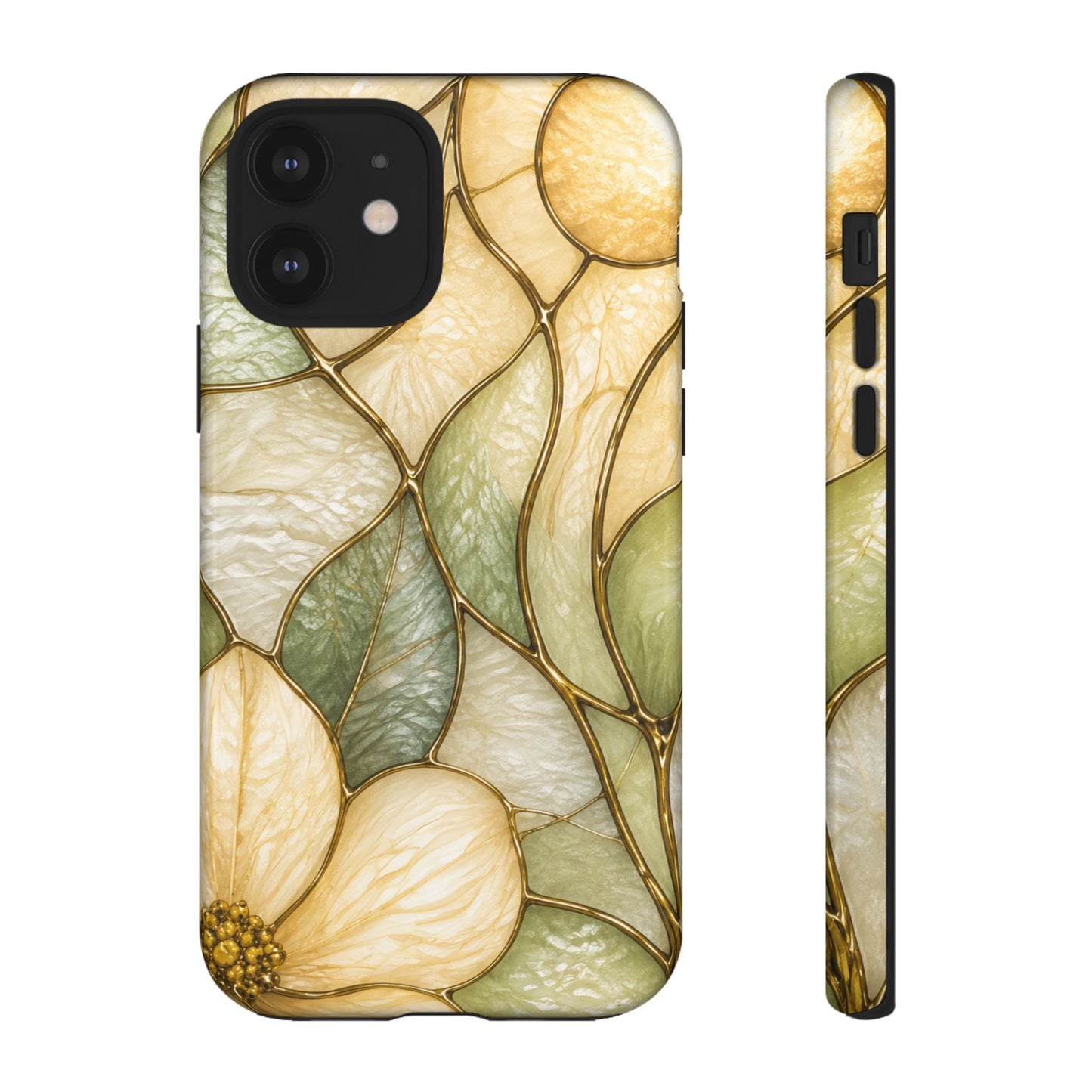 Sage & Sun Floral Stained Glass Tough Phone Case — Floral Protection