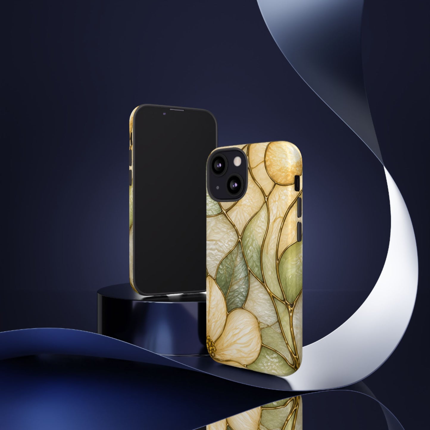 Sage & Sun Floral Stained Glass Tough Phone Case — Floral Protection