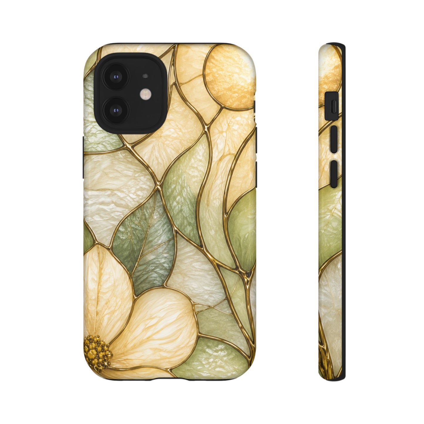 Sage & Sun Floral Stained Glass Tough Phone Case — Floral Protection