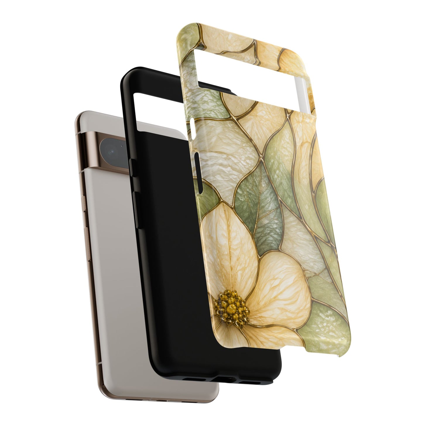 Sage & Sun Floral Stained Glass Tough Phone Case — Floral Protection