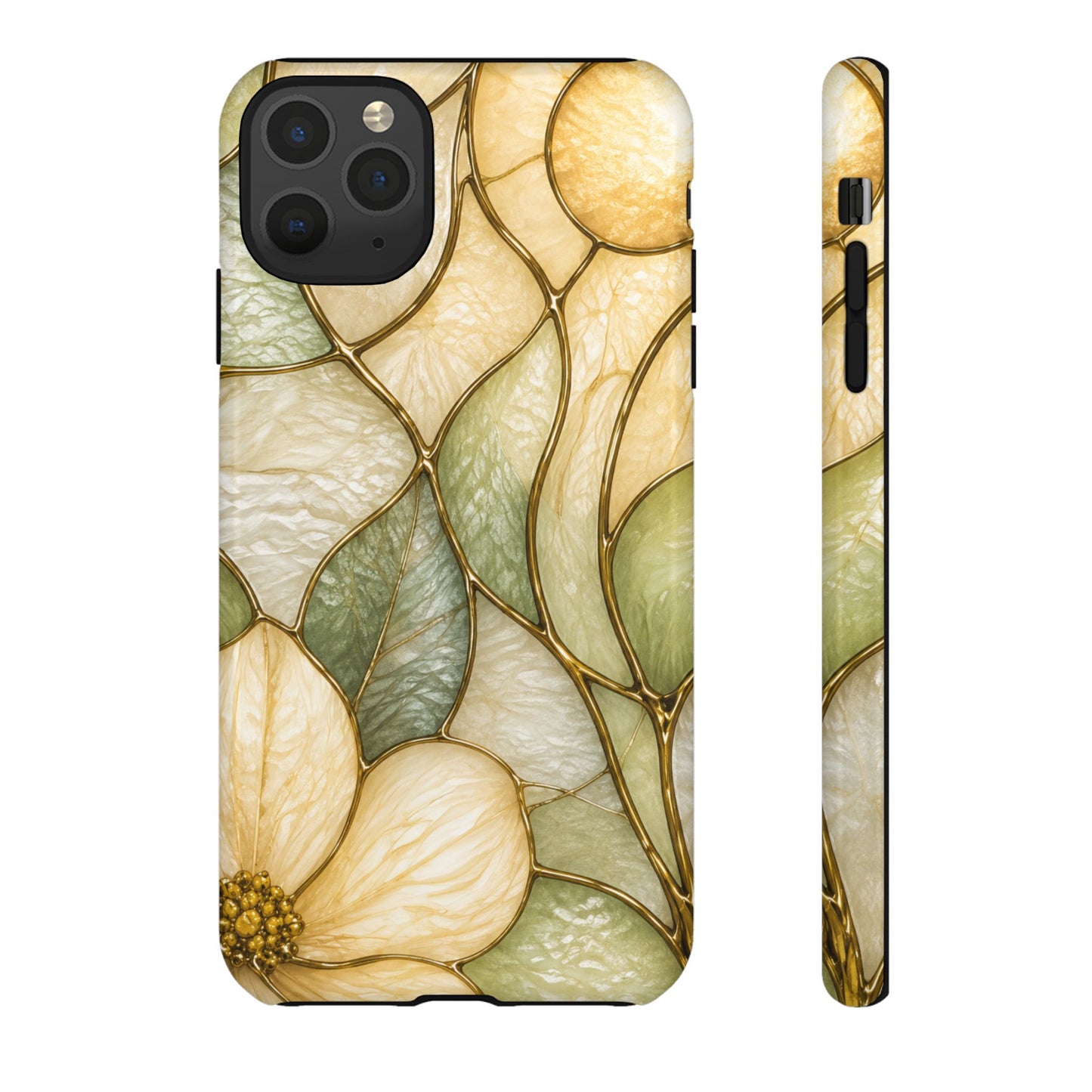 Sage & Sun Floral Stained Glass Tough Phone Case — Floral Protection