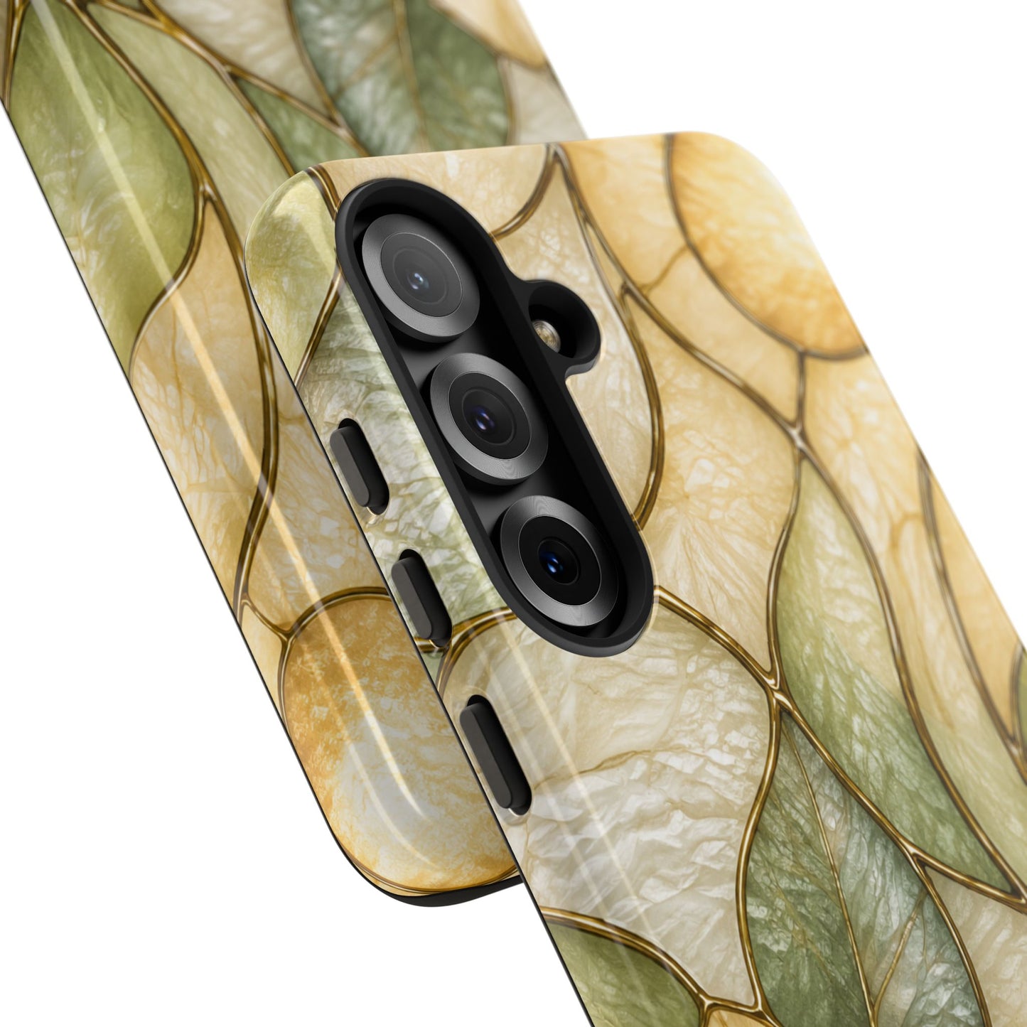 Sage & Sun Floral Stained Glass Tough Phone Case — Floral Protection
