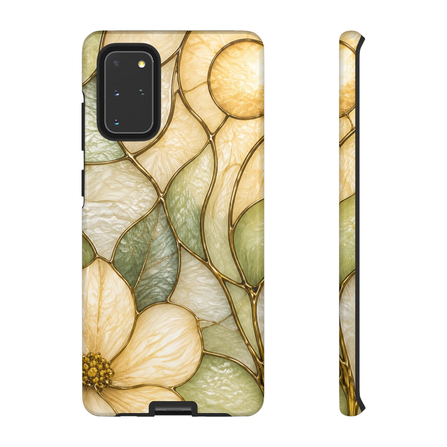 Sage & Sun Floral Stained Glass Tough Phone Case — Floral Protection