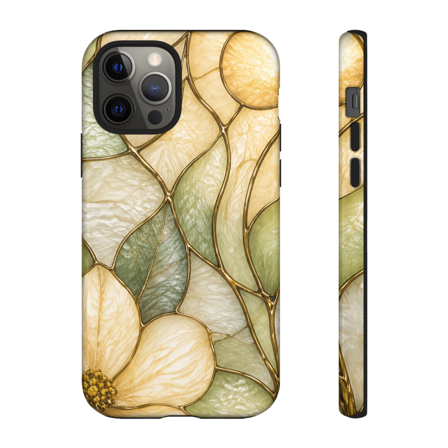 Sage & Sun Floral Stained Glass Tough Phone Case — Floral Protection