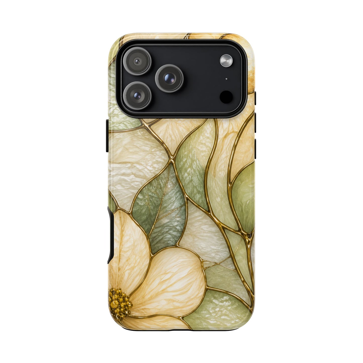 Sage & Sun Floral Stained Glass Tough Phone Case — Floral Protection