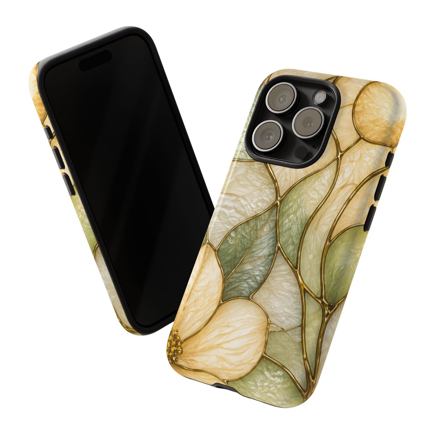 Sage & Sun Floral Stained Glass Tough Phone Case — Floral Protection