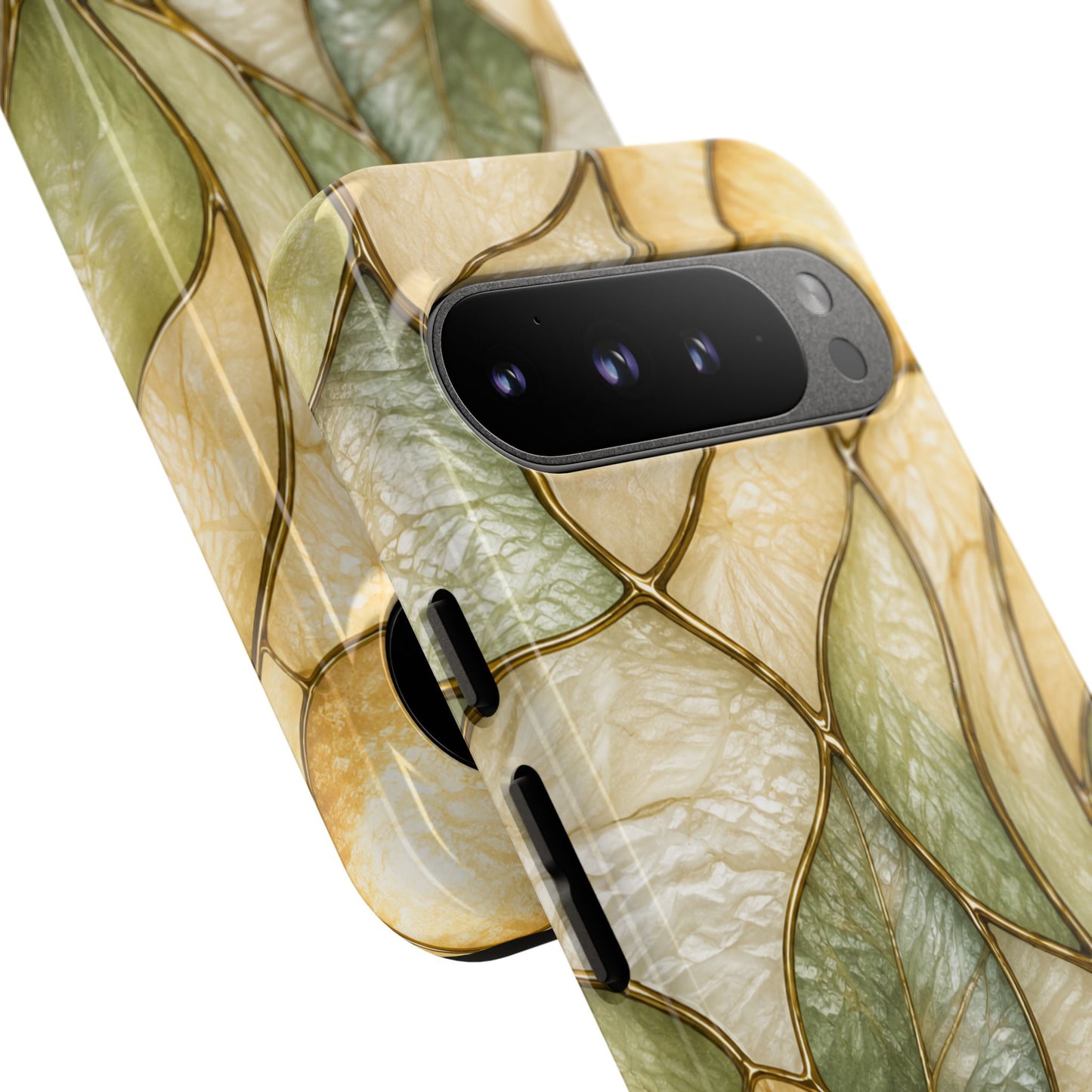 Sage & Sun Floral Stained Glass Tough Phone Case — Floral Protection