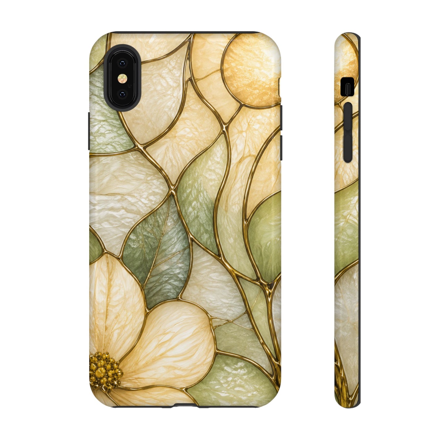 Sage & Sun Floral Stained Glass Tough Phone Case — Floral Protection