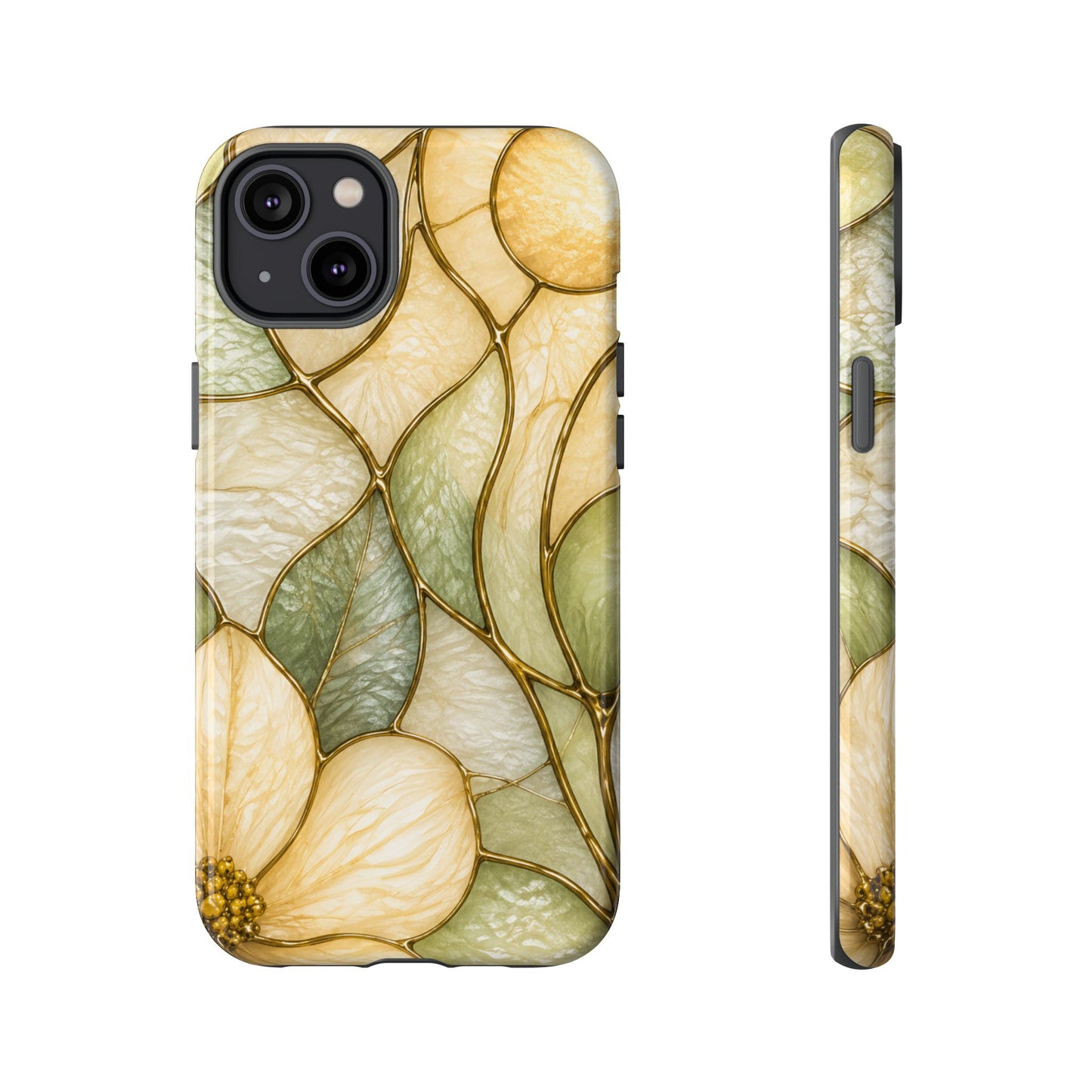 Sage & Sun Floral Stained Glass Tough Phone Case — Floral Protection