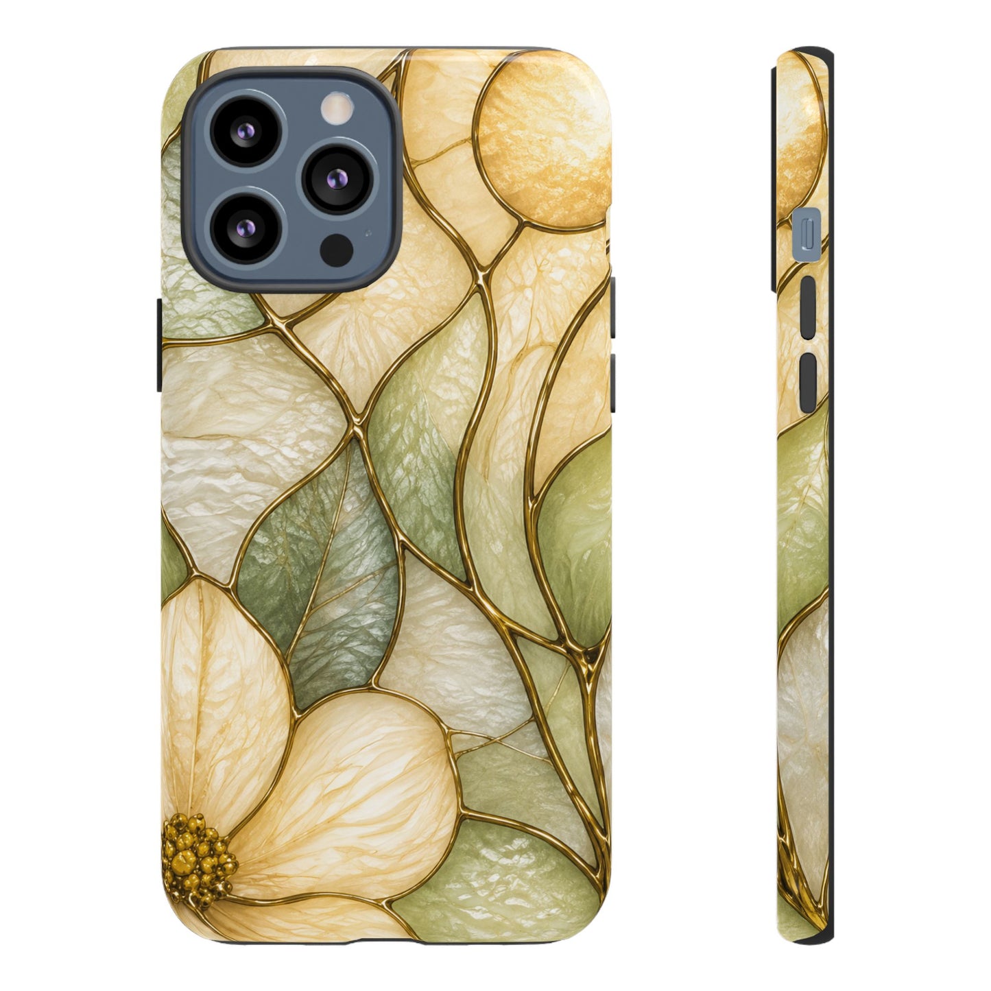 Sage & Sun Floral Stained Glass Tough Phone Case — Floral Protection