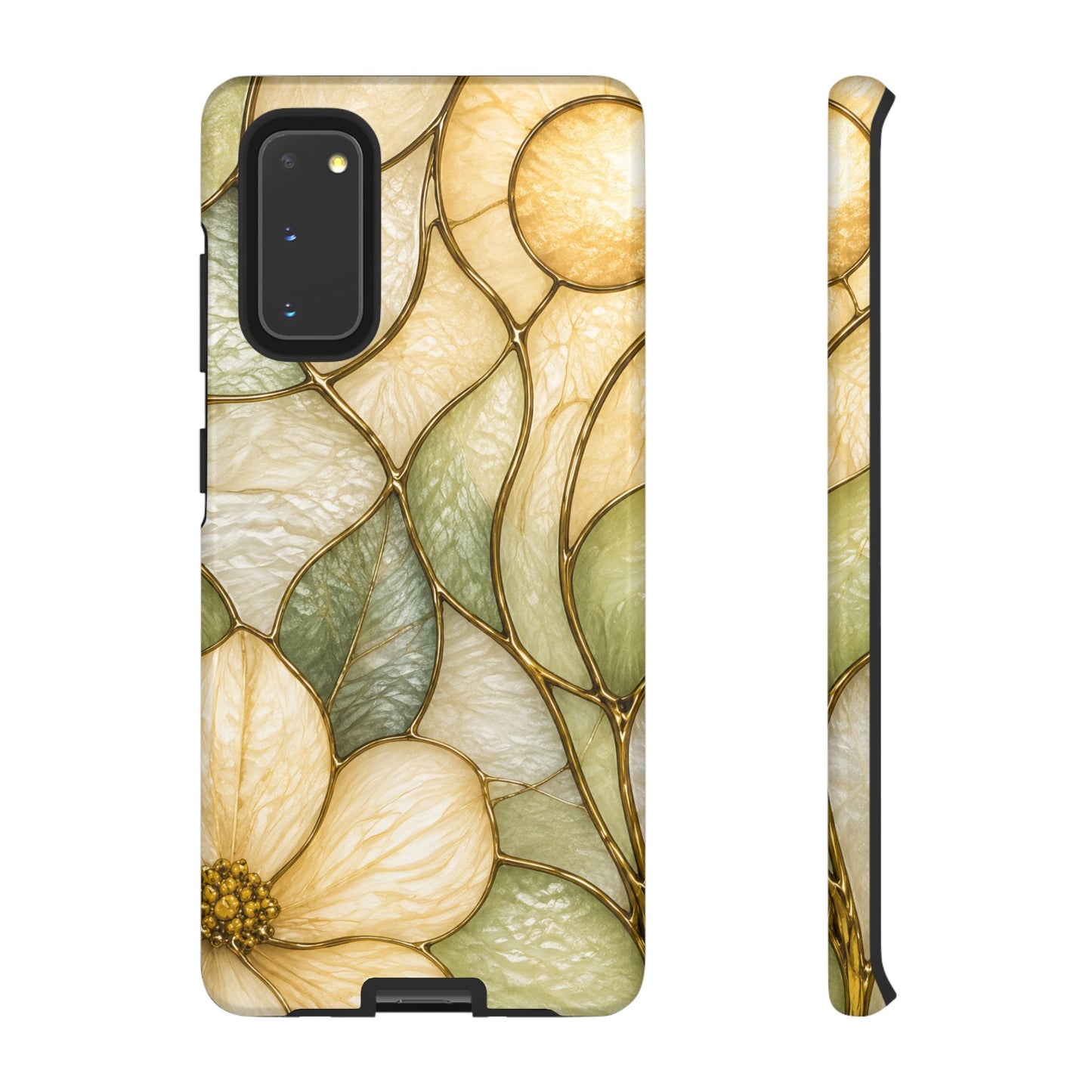 Sage & Sun Floral Stained Glass Tough Phone Case — Floral Protection