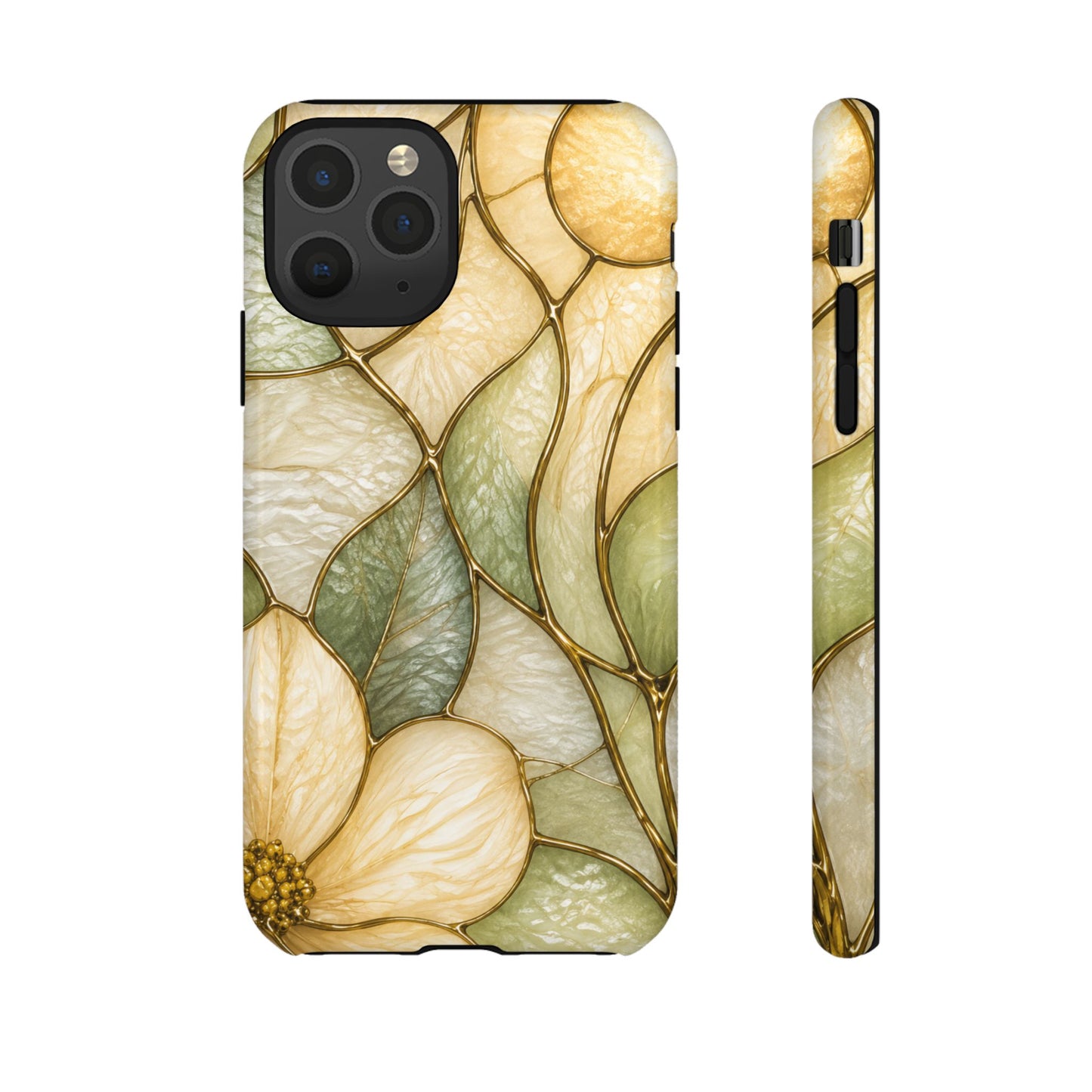 Sage & Sun Floral Stained Glass Tough Phone Case — Floral Protection
