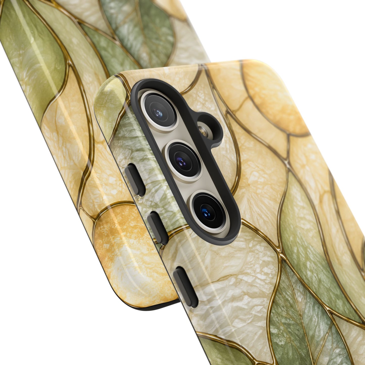 Sage & Sun Floral Stained Glass Tough Phone Case — Floral Protection