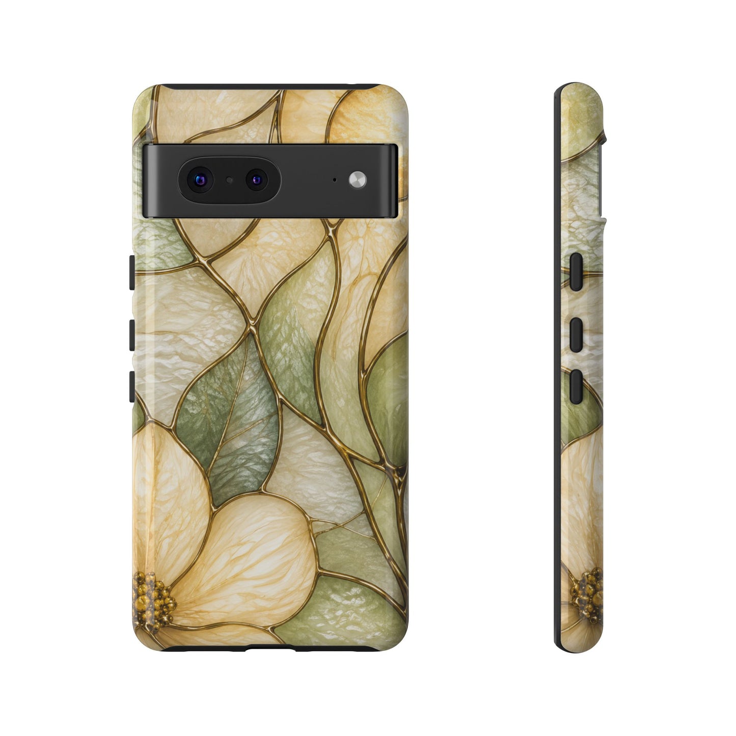 Sage & Sun Floral Stained Glass Tough Phone Case — Floral Protection