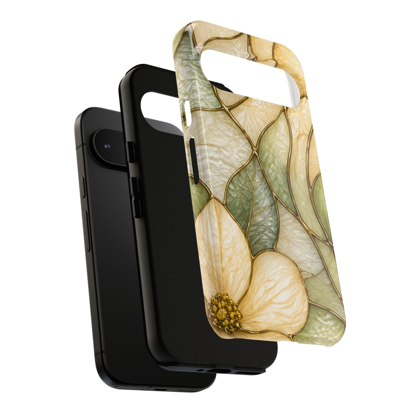 Sage & Sun Floral Stained Glass Tough Phone Case — Floral Protection
