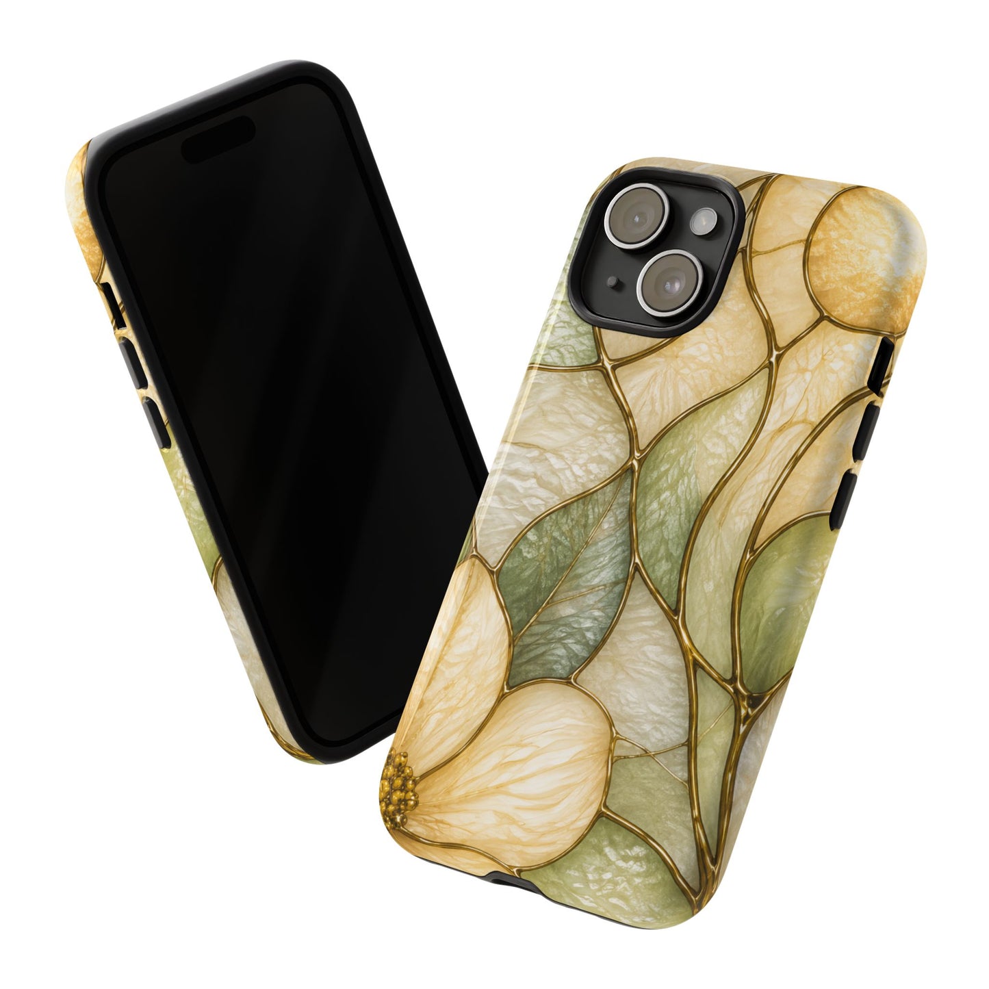 Sage & Sun Floral Stained Glass Tough Phone Case — Floral Protection
