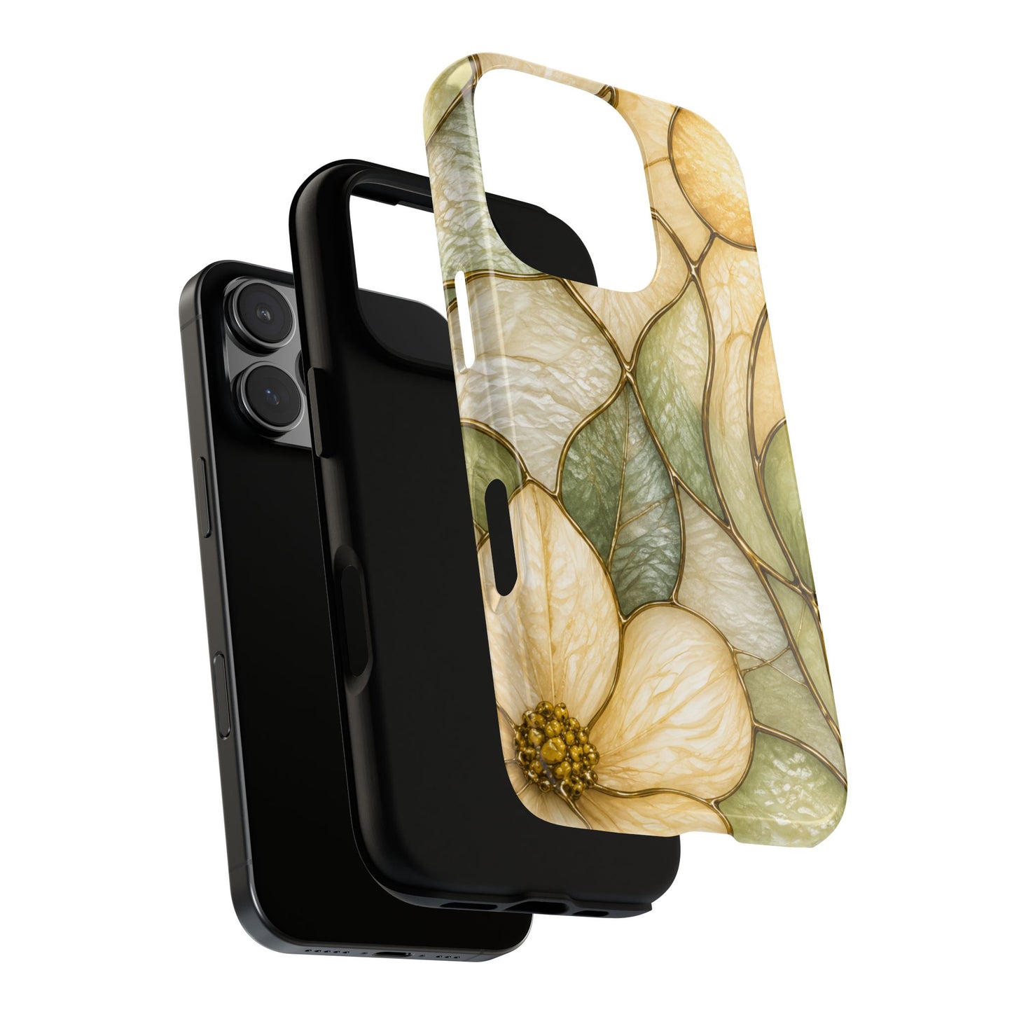 Sage & Sun Floral Stained Glass Tough Phone Case — Floral Protection