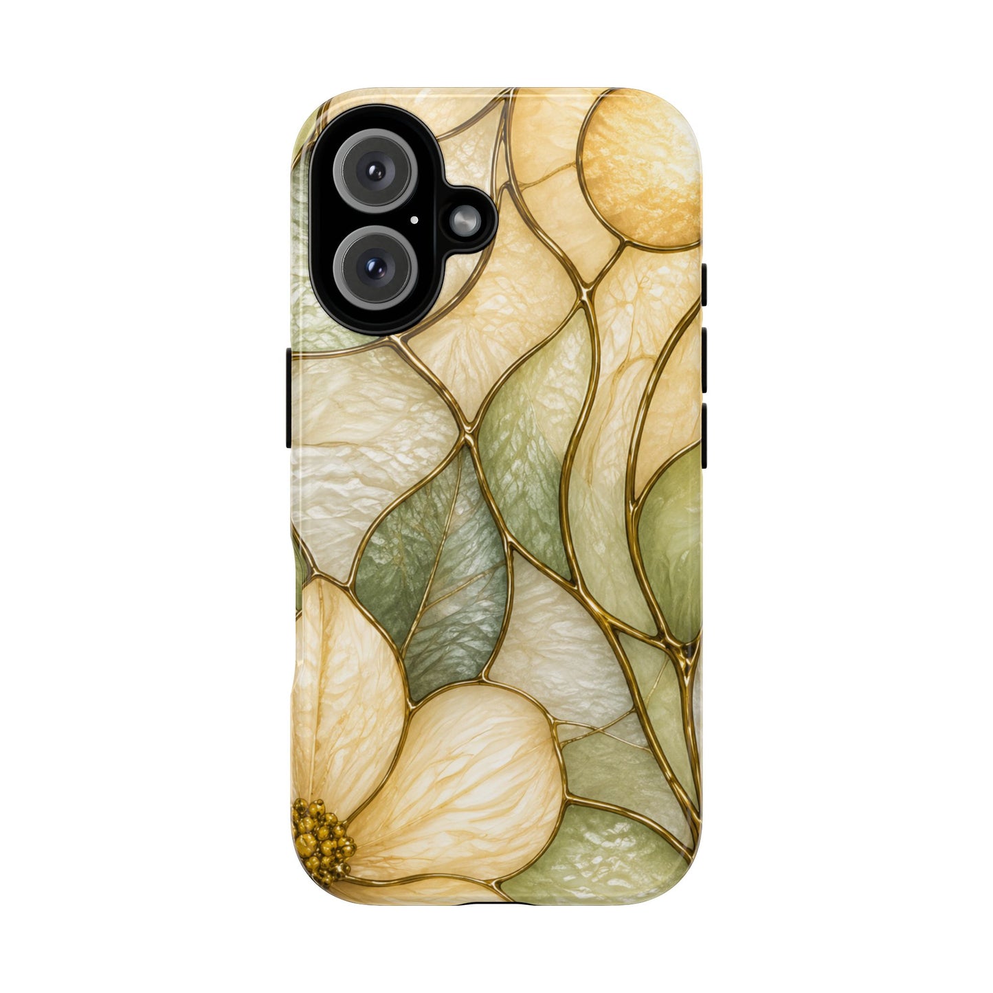 Sage & Sun Floral Stained Glass Tough Phone Case — Floral Protection