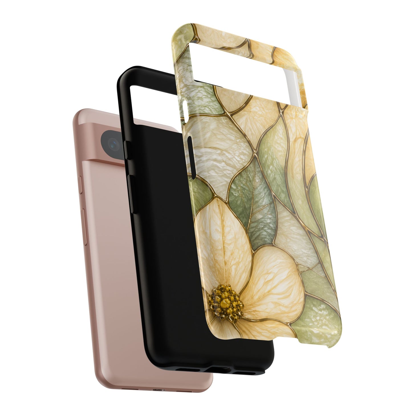 Sage & Sun Floral Stained Glass Tough Phone Case — Floral Protection