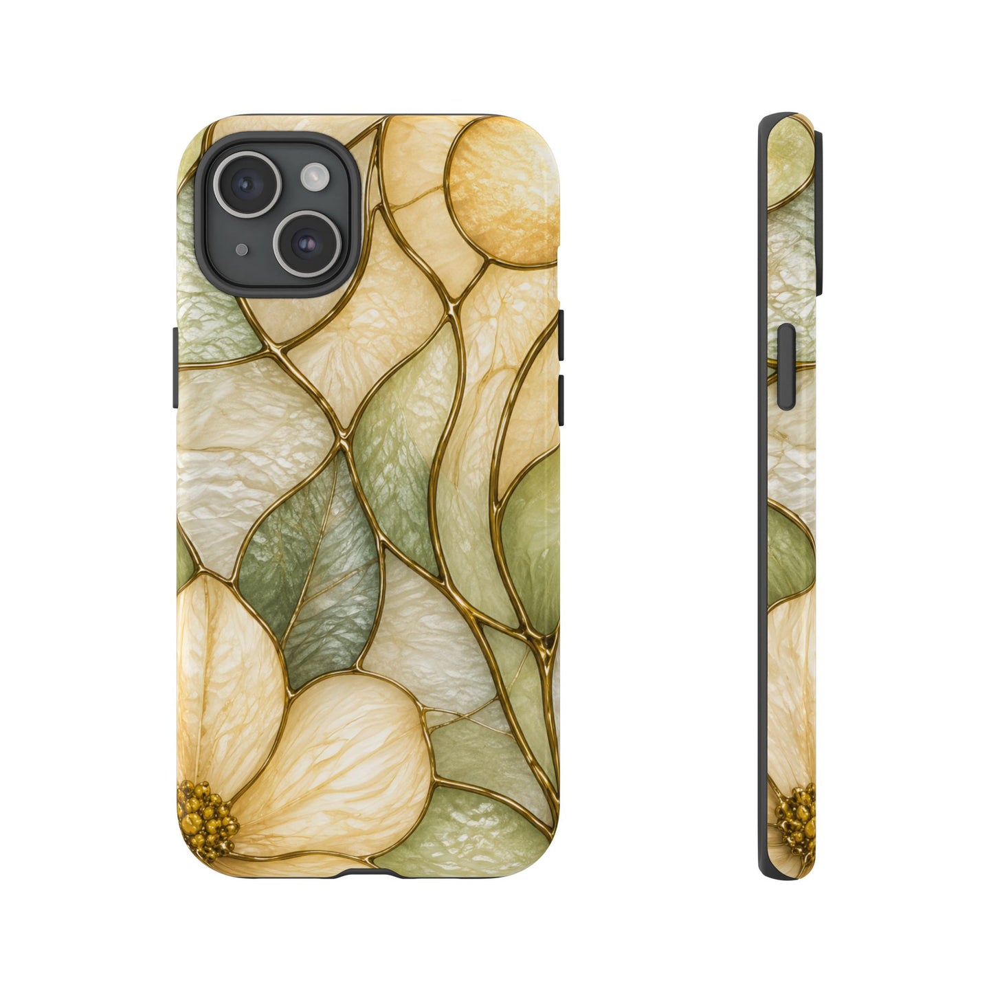 Sage & Sun Floral Stained Glass Tough Phone Case — Floral Protection