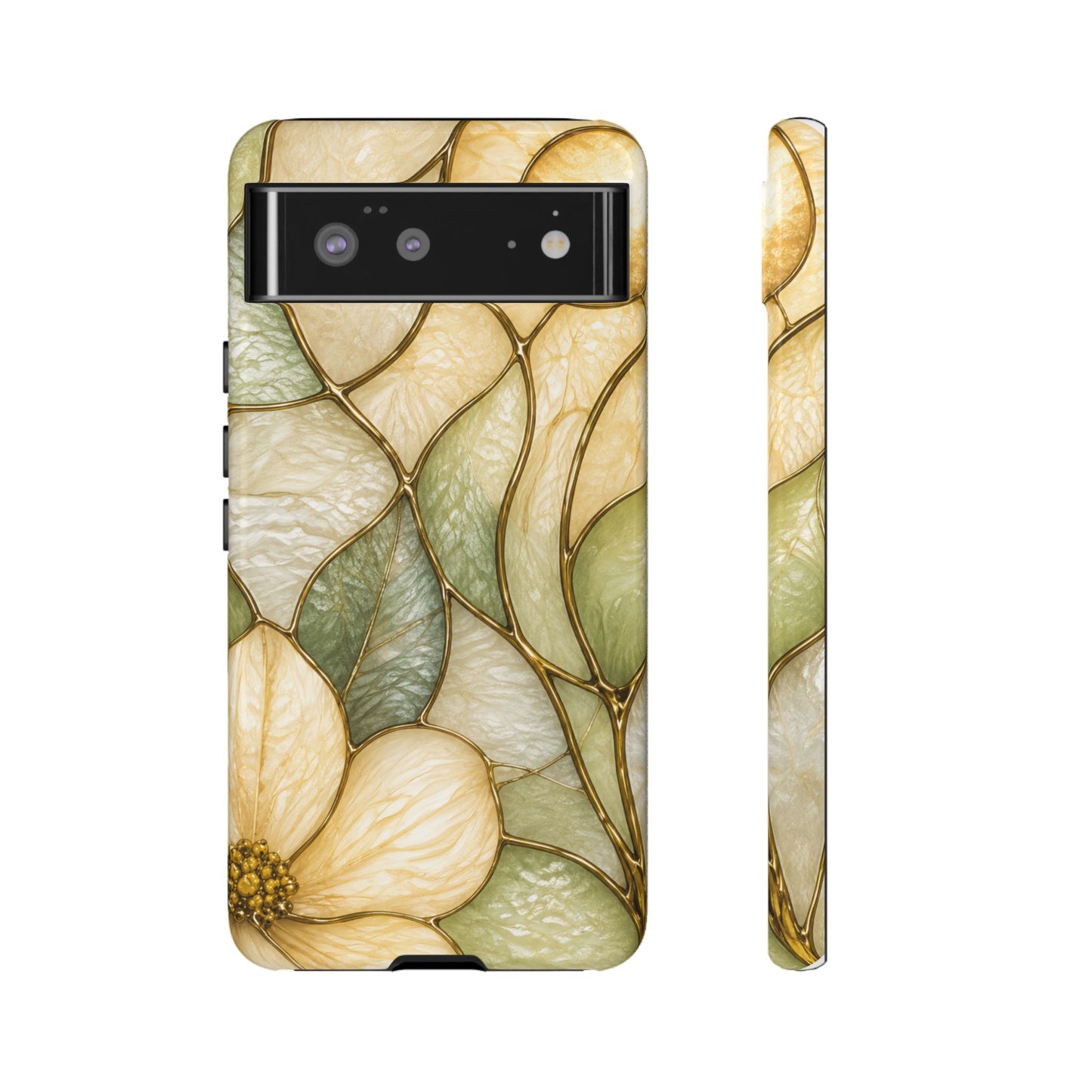 Sage & Sun Floral Stained Glass Tough Phone Case — Floral Protection