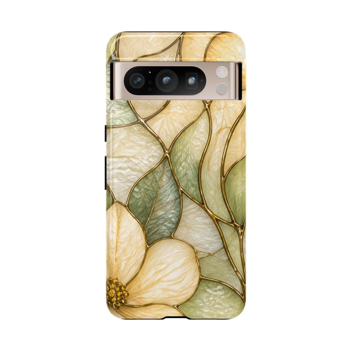 Sage & Sun Floral Stained Glass Tough Phone Case — Floral Protection
