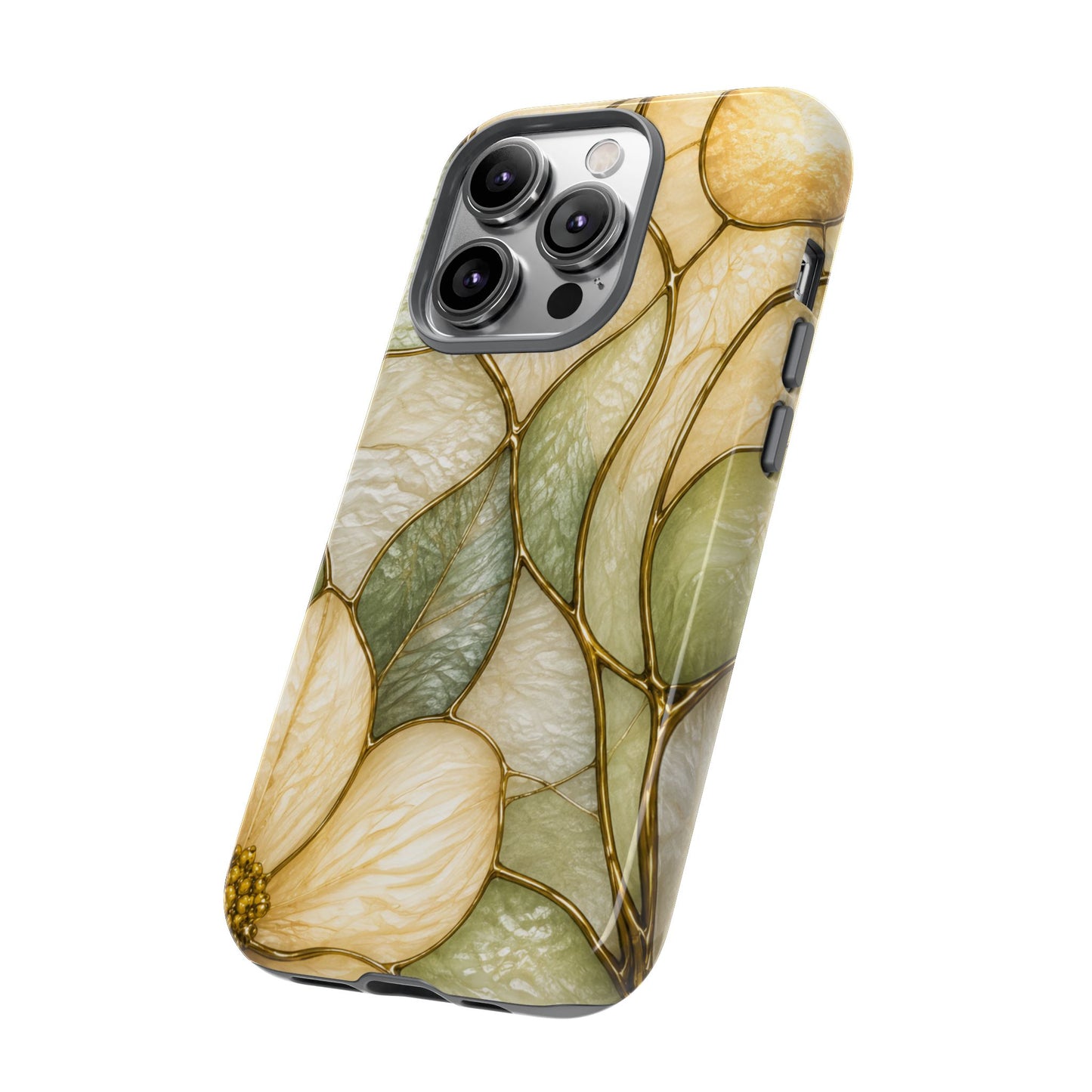 Sage & Sun Floral Stained Glass Tough Phone Case — Floral Protection