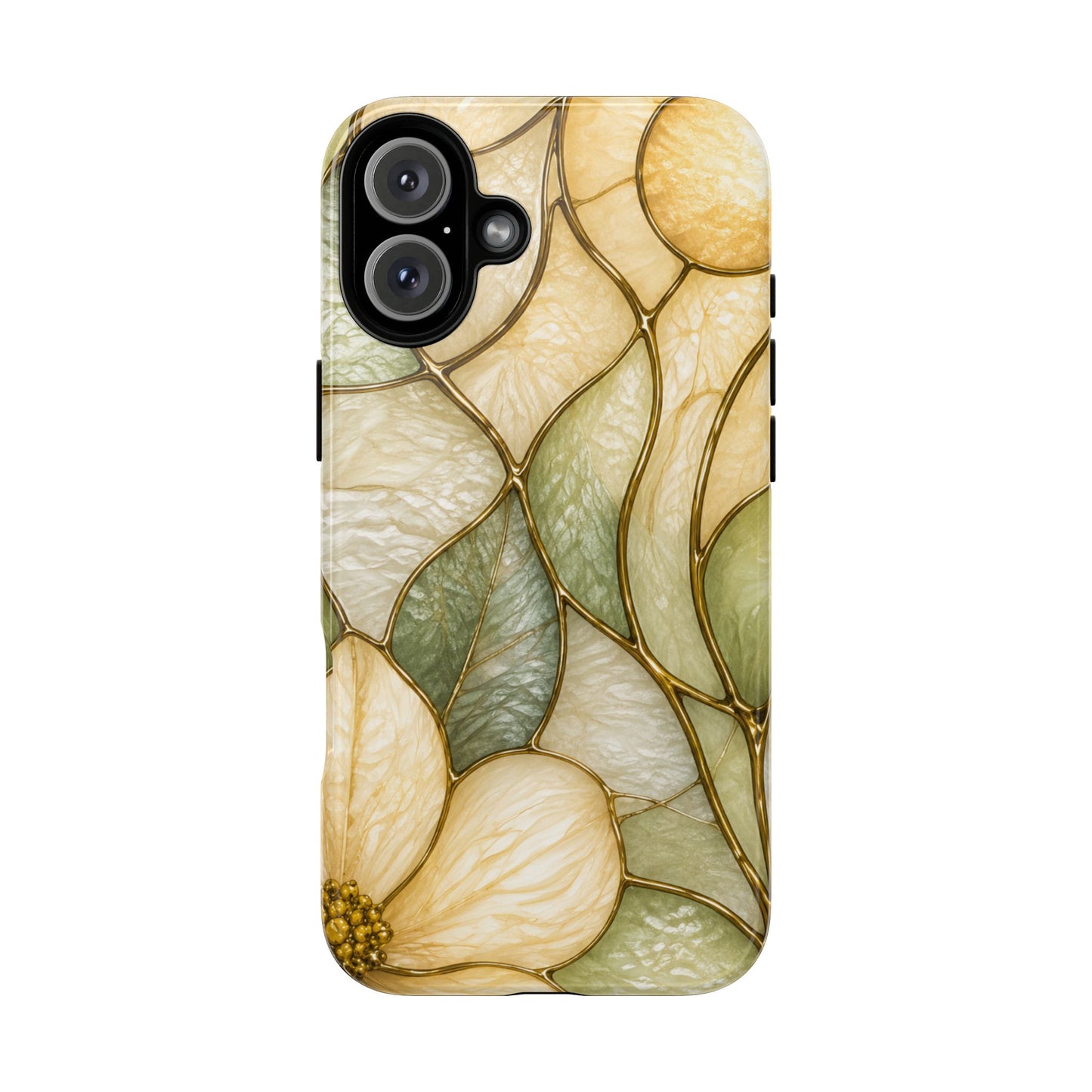 Sage & Sun Floral Stained Glass Tough Phone Case — Floral Protection