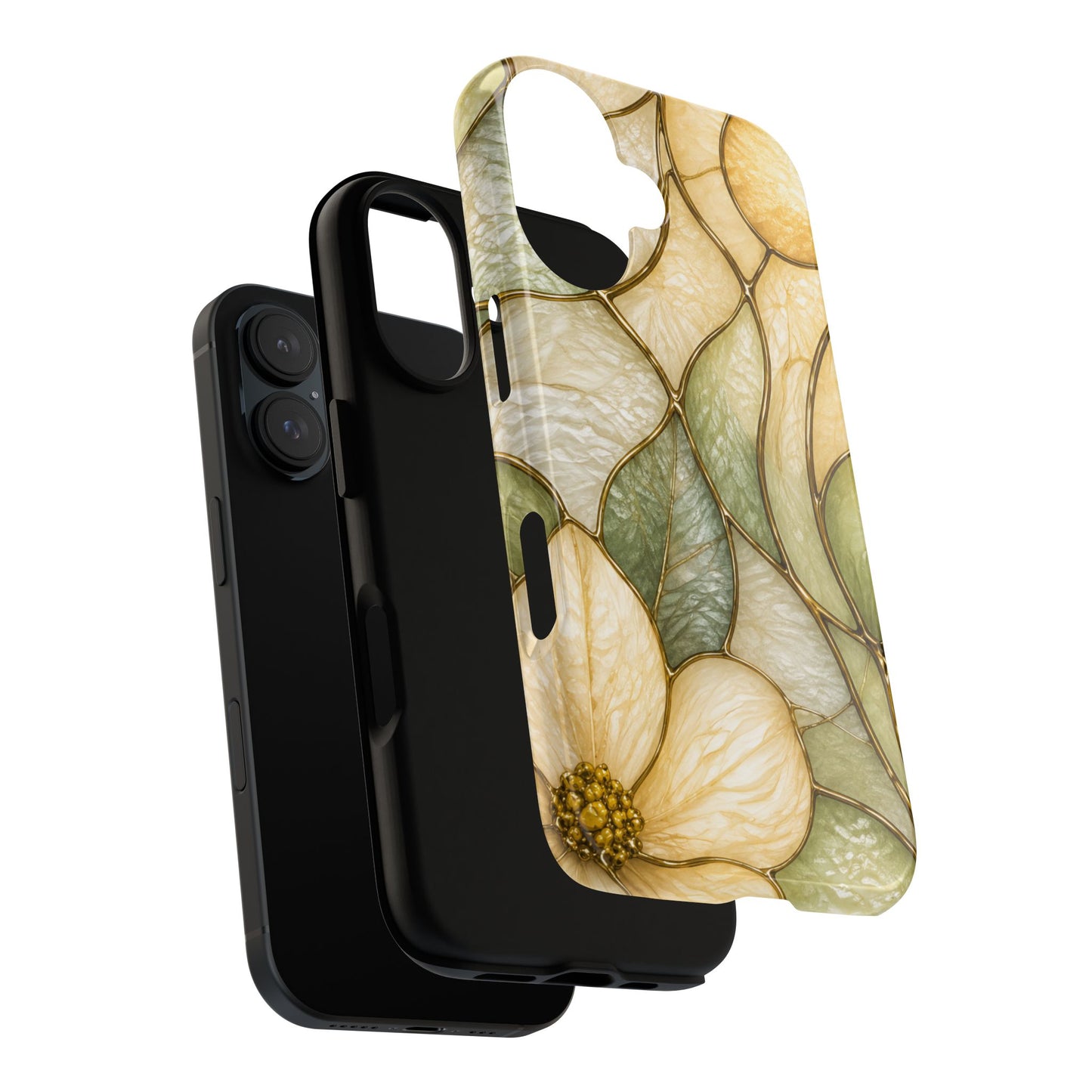 Sage & Sun Floral Stained Glass Tough Phone Case — Floral Protection