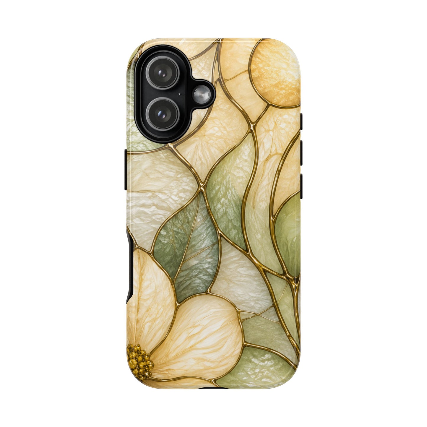 Sage & Sun Floral Stained Glass Tough Phone Case — Floral Protection