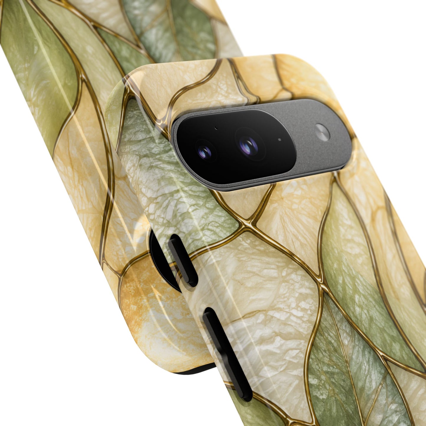 Sage & Sun Floral Stained Glass Tough Phone Case — Floral Protection