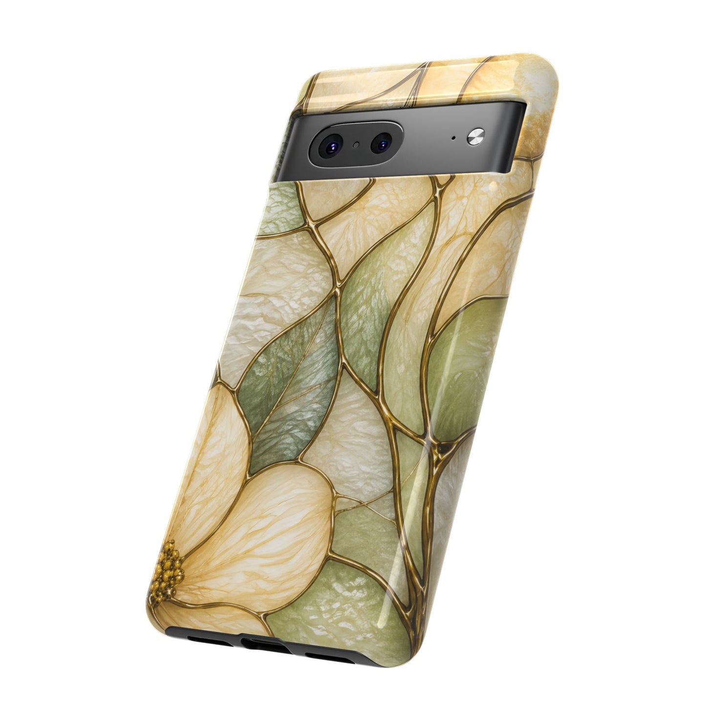 Sage & Sun Floral Stained Glass Tough Phone Case — Floral Protection