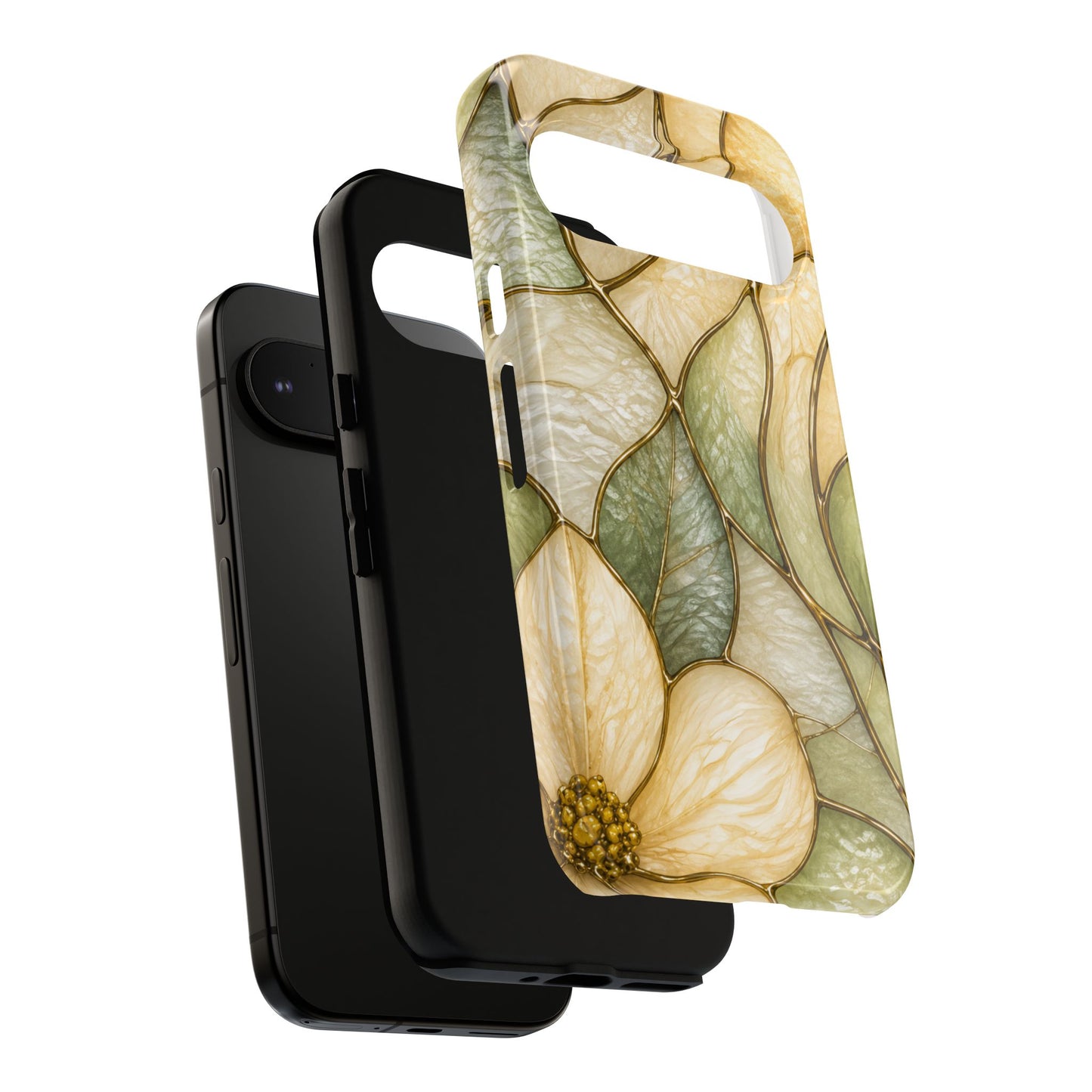 Sage & Sun Floral Stained Glass Tough Phone Case — Floral Protection