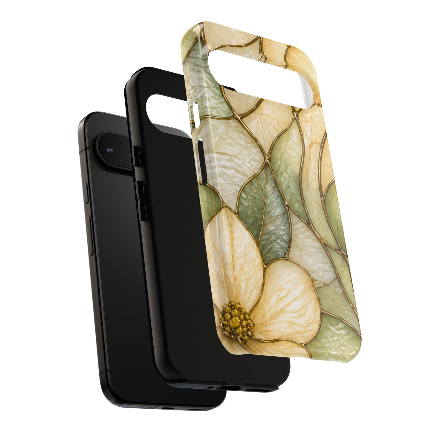 Sage & Sun Floral Stained Glass Tough Phone Case — Floral Protection