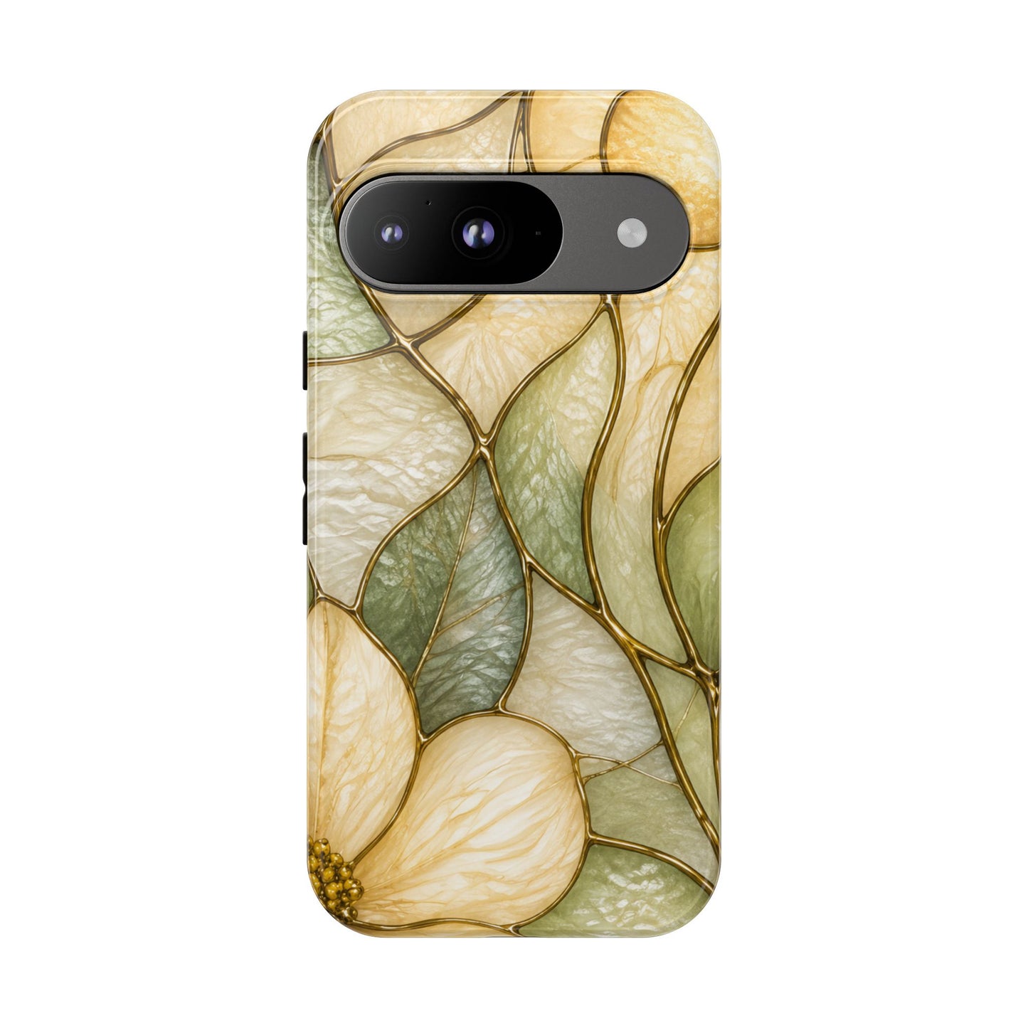 Sage & Sun Floral Stained Glass Tough Phone Case — Floral Protection