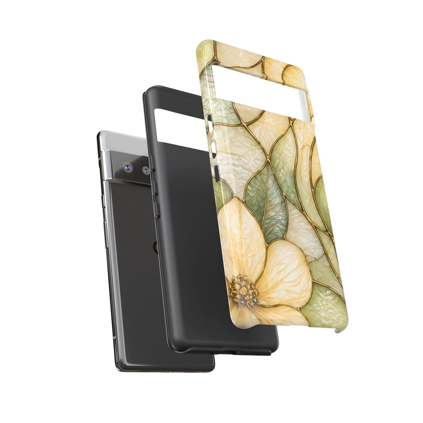 Sage & Sun Floral Stained Glass Tough Phone Case — Floral Protection