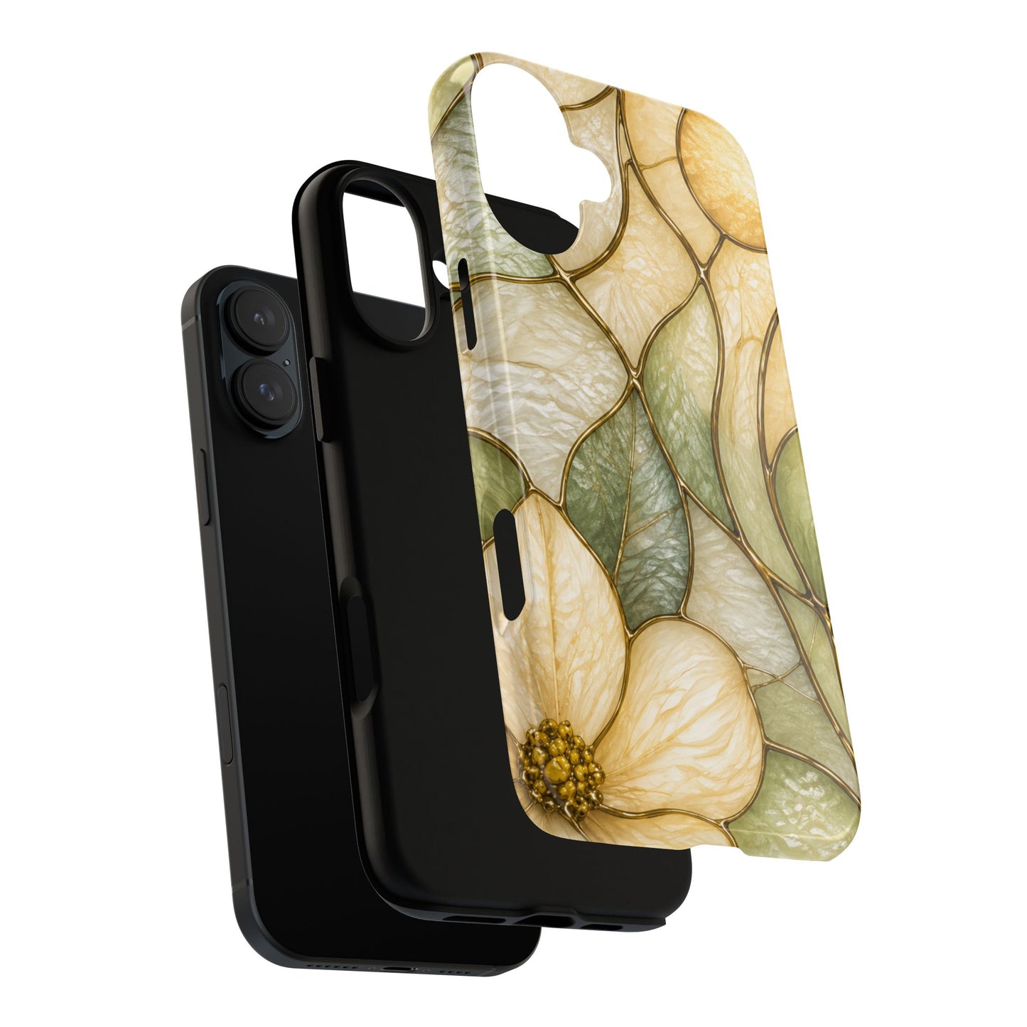Sage & Sun Floral Stained Glass Tough Phone Case — Floral Protection
