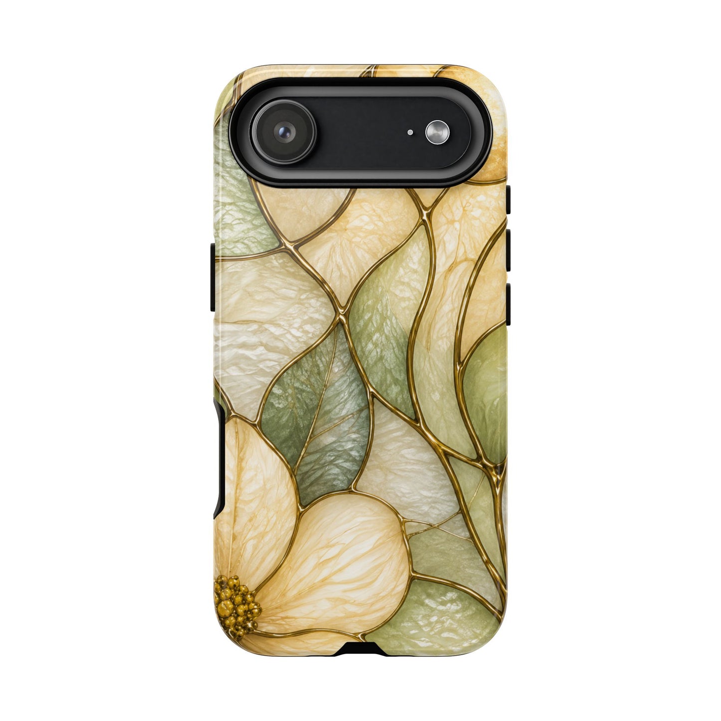 Sage & Sun Floral Stained Glass Tough Phone Case — Floral Protection