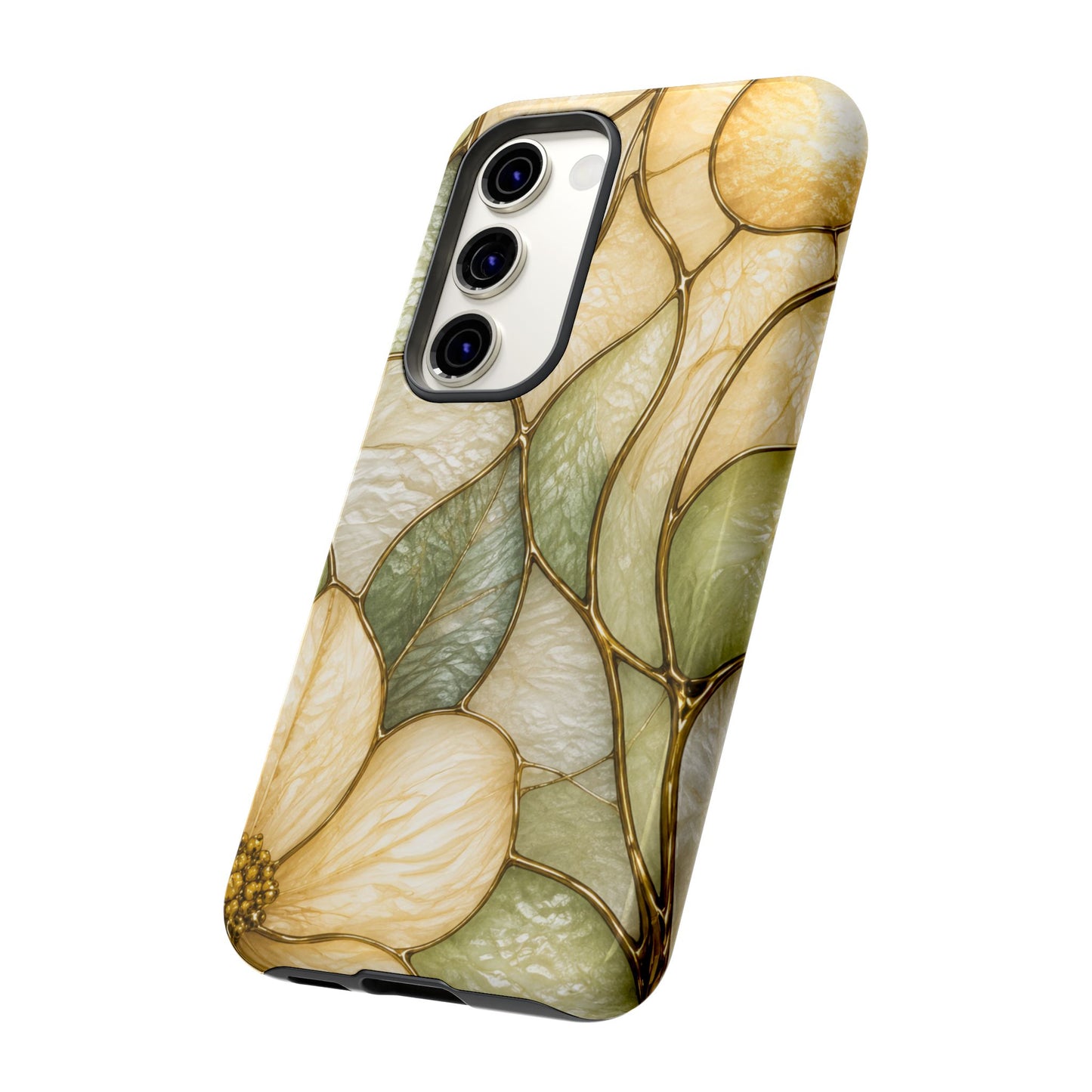 Sage & Sun Floral Stained Glass Tough Phone Case — Floral Protection