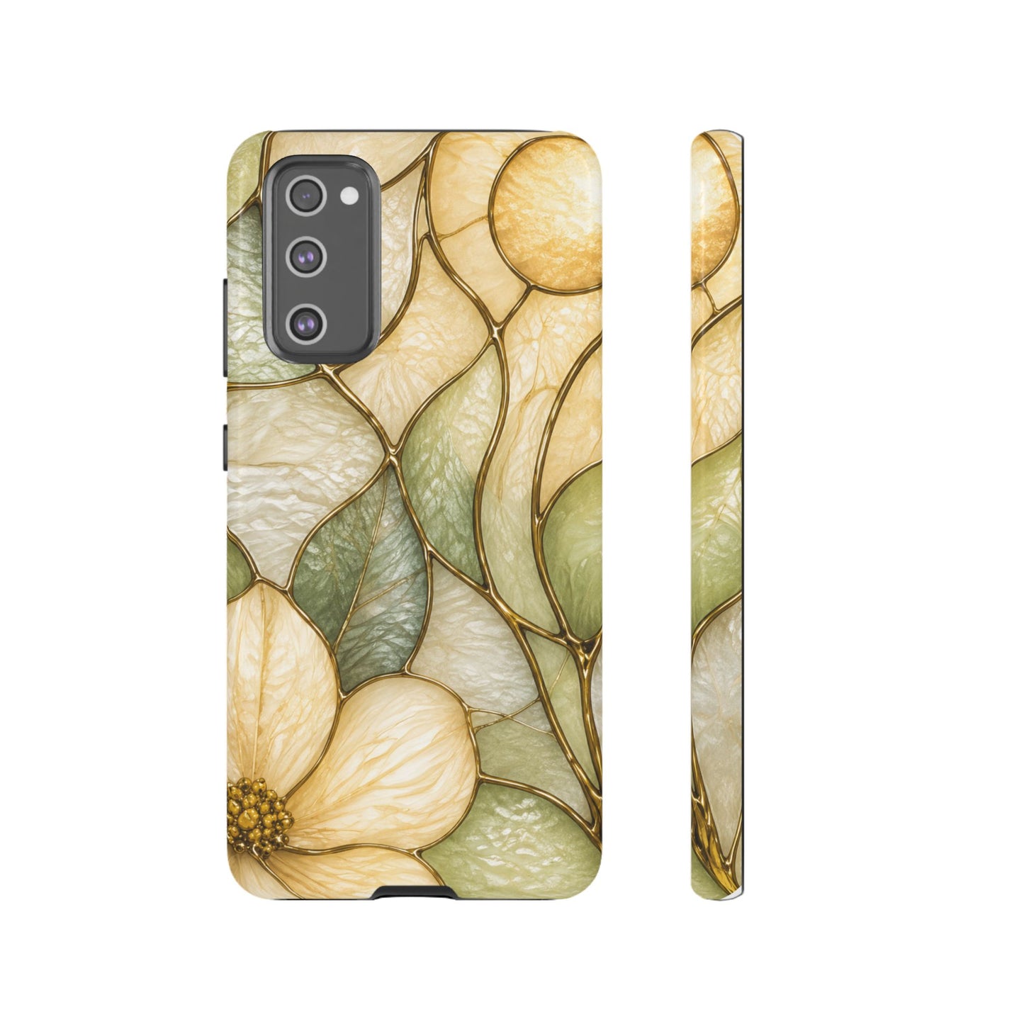 Sage & Sun Floral Stained Glass Tough Phone Case — Floral Protection