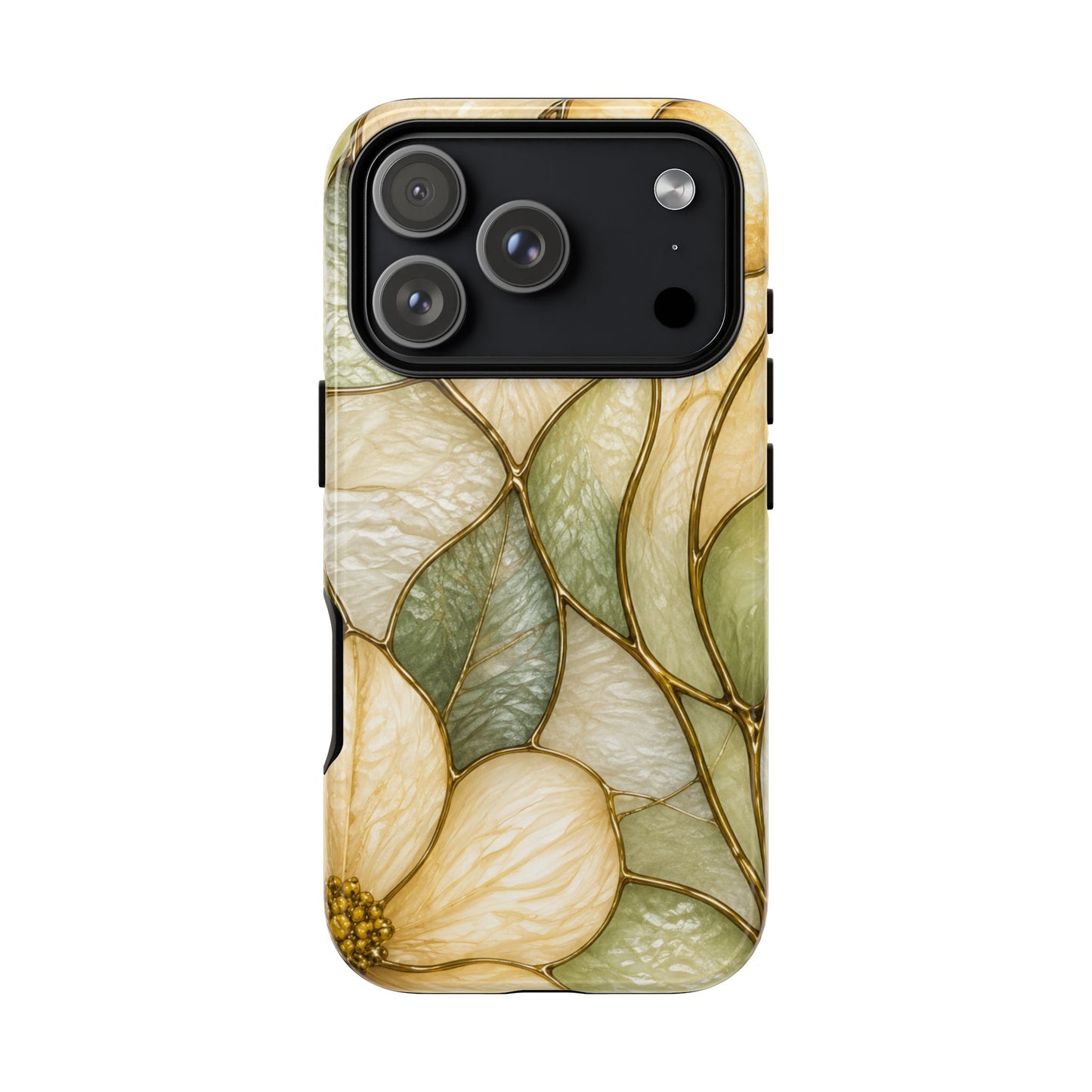 Sage & Sun Floral Stained Glass Tough Phone Case — Floral Protection