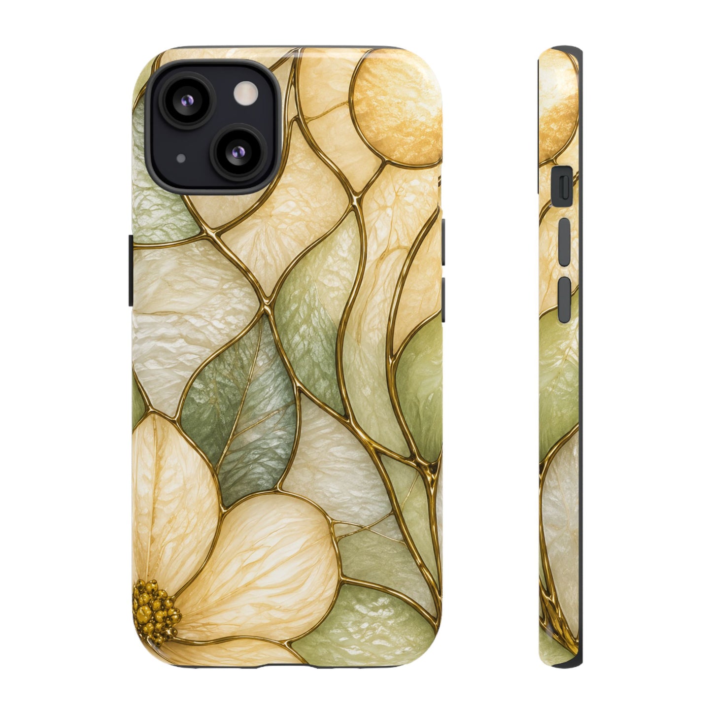 Sage & Sun Floral Stained Glass Tough Phone Case — Floral Protection