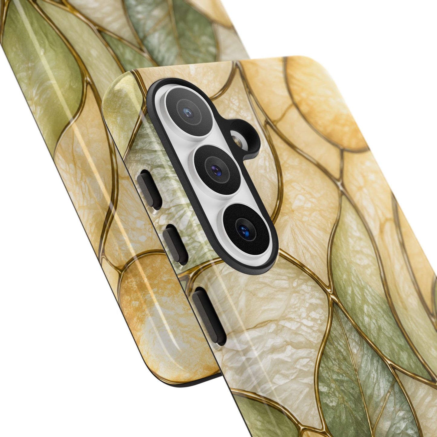 Sage & Sun Floral Stained Glass Tough Phone Case — Floral Protection