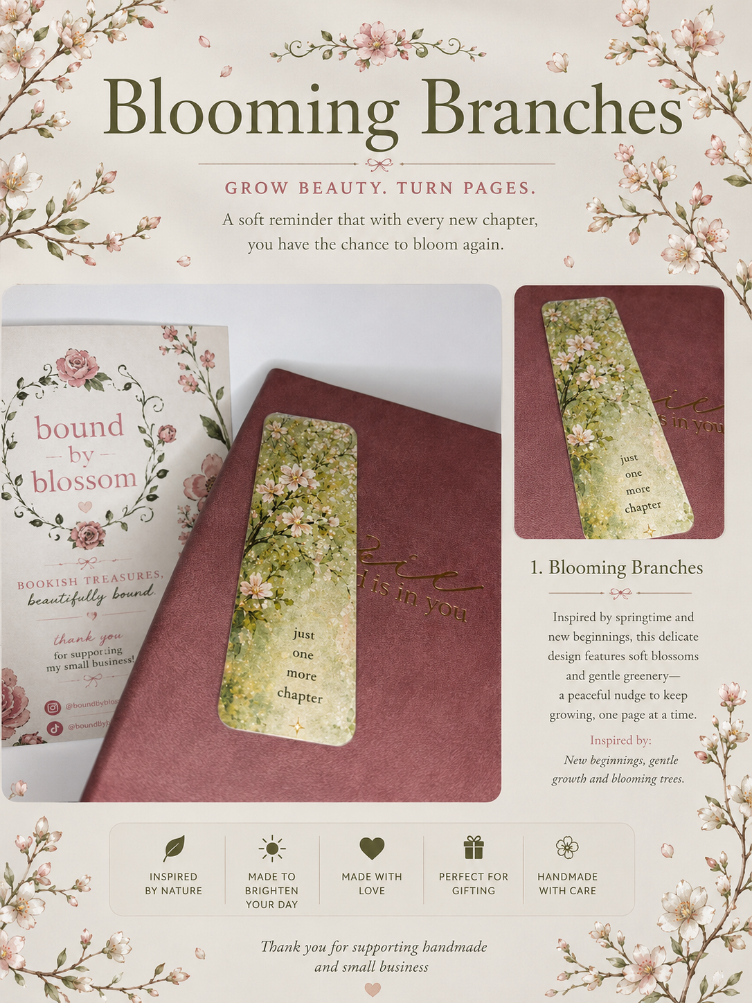Bookmarks - Tranquility Collection