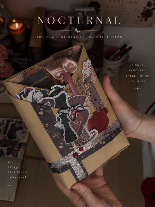 Nocturnal blind date with a book