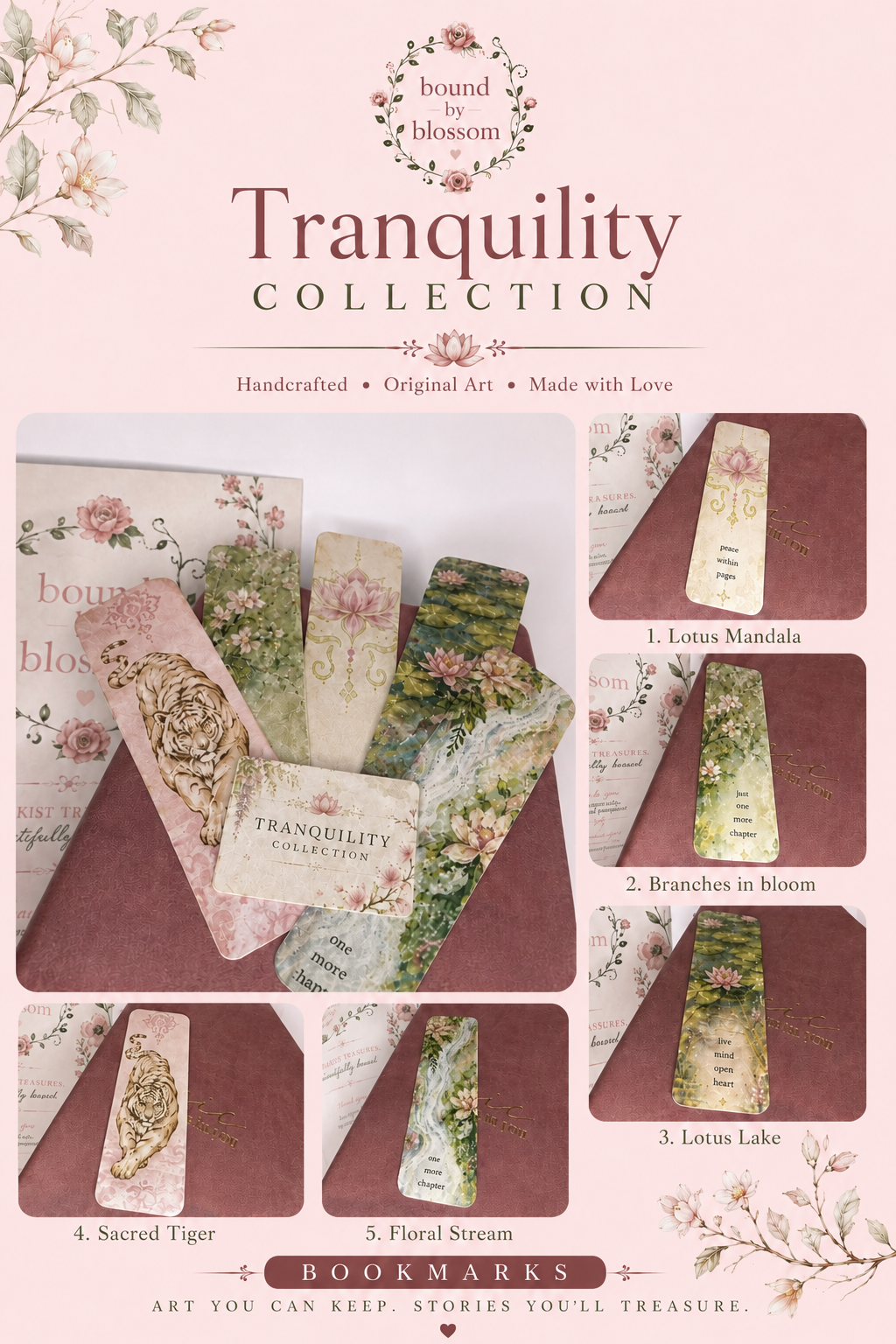 Bookmarks - Tranquility Collection